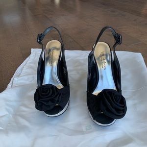 Black high shoes
